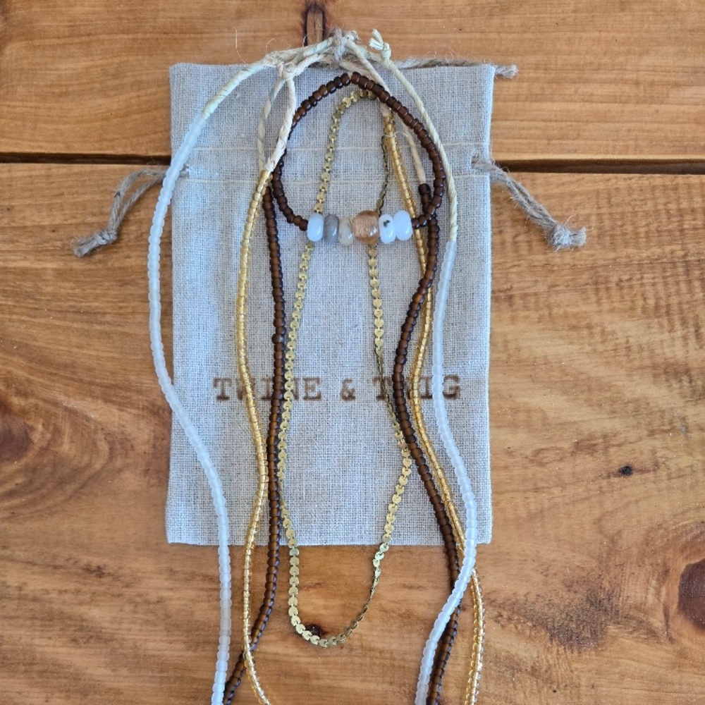 Twine & Twig Necklace stack